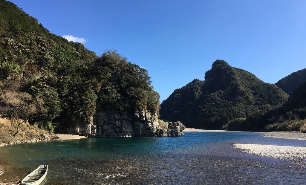 Koza-gawa River, Kozagawa Town Koza-gawa River, Kozagawa Town