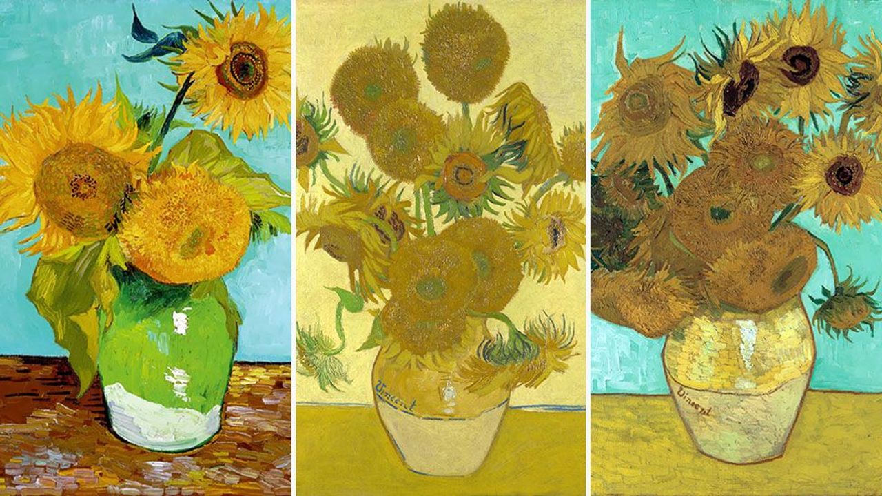 Buy King Silk Art 100% Handmade Embroidery Van Gogh Sunflower Chinese Print  Framed Flower Floral Painting Birthday Party Gift Oriental Asian Wall Art  Decoration Artwork Hanging Picture Gallery 36128WFB2 Online at  desertcartZimbabwe