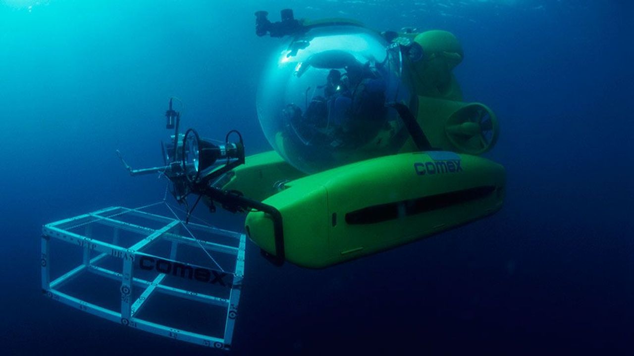A submarine company is developing a new device to reach the depths of the  ocean - Mediterranean - Spearfishing World forum