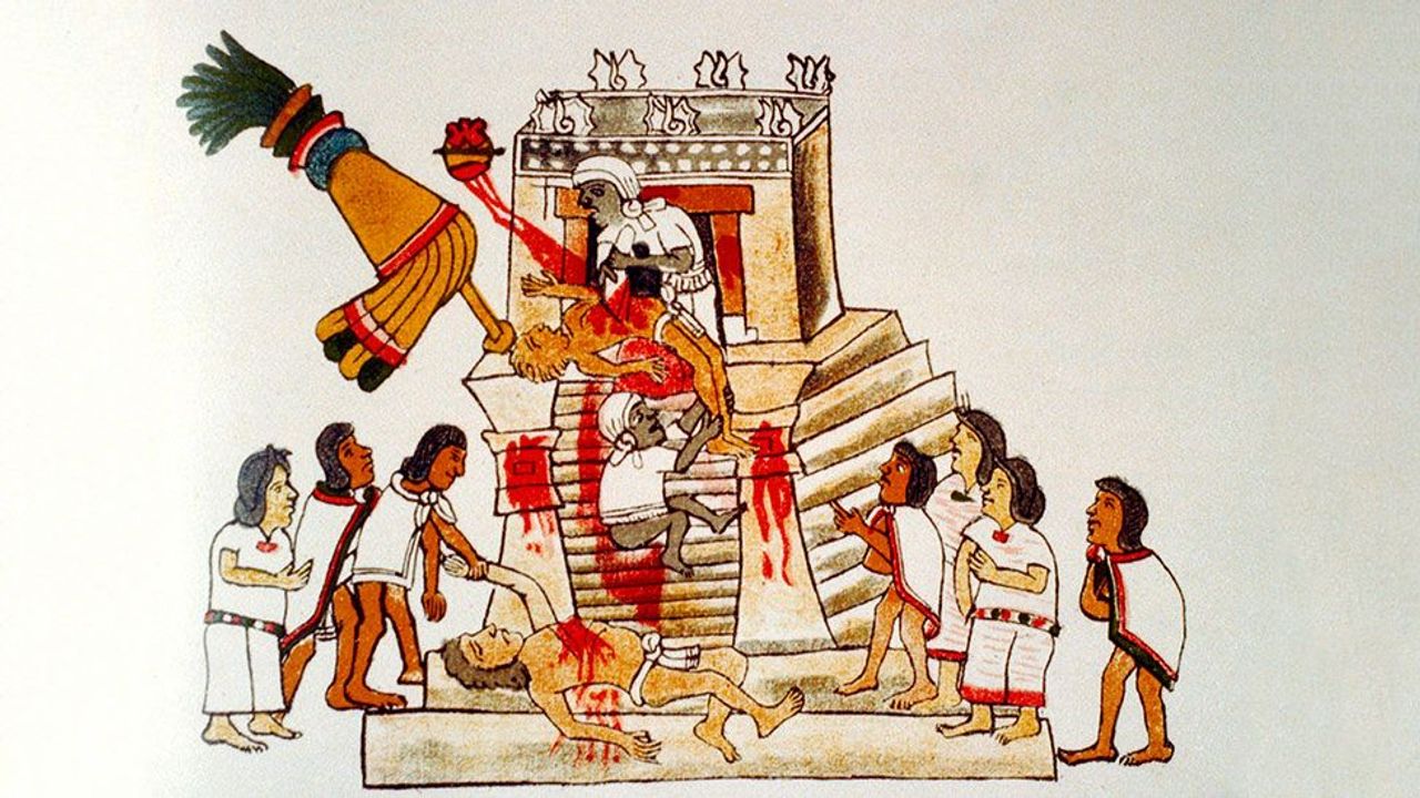 mayan religion sacrifices