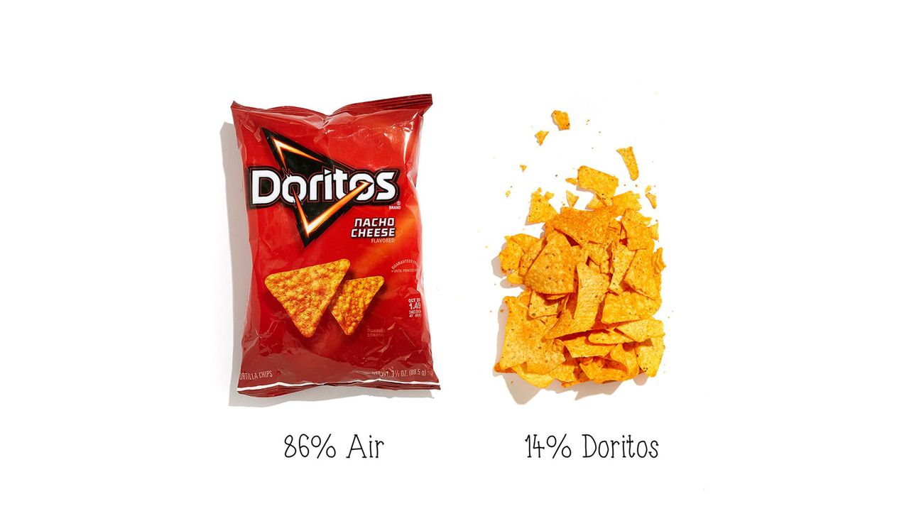 Doritos bags now have five fewer chips thanks to shrinkflation  WPDE