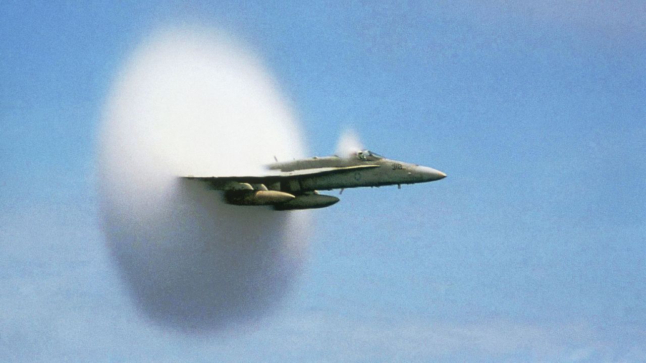 You think this is a sonic boom – but it’s not