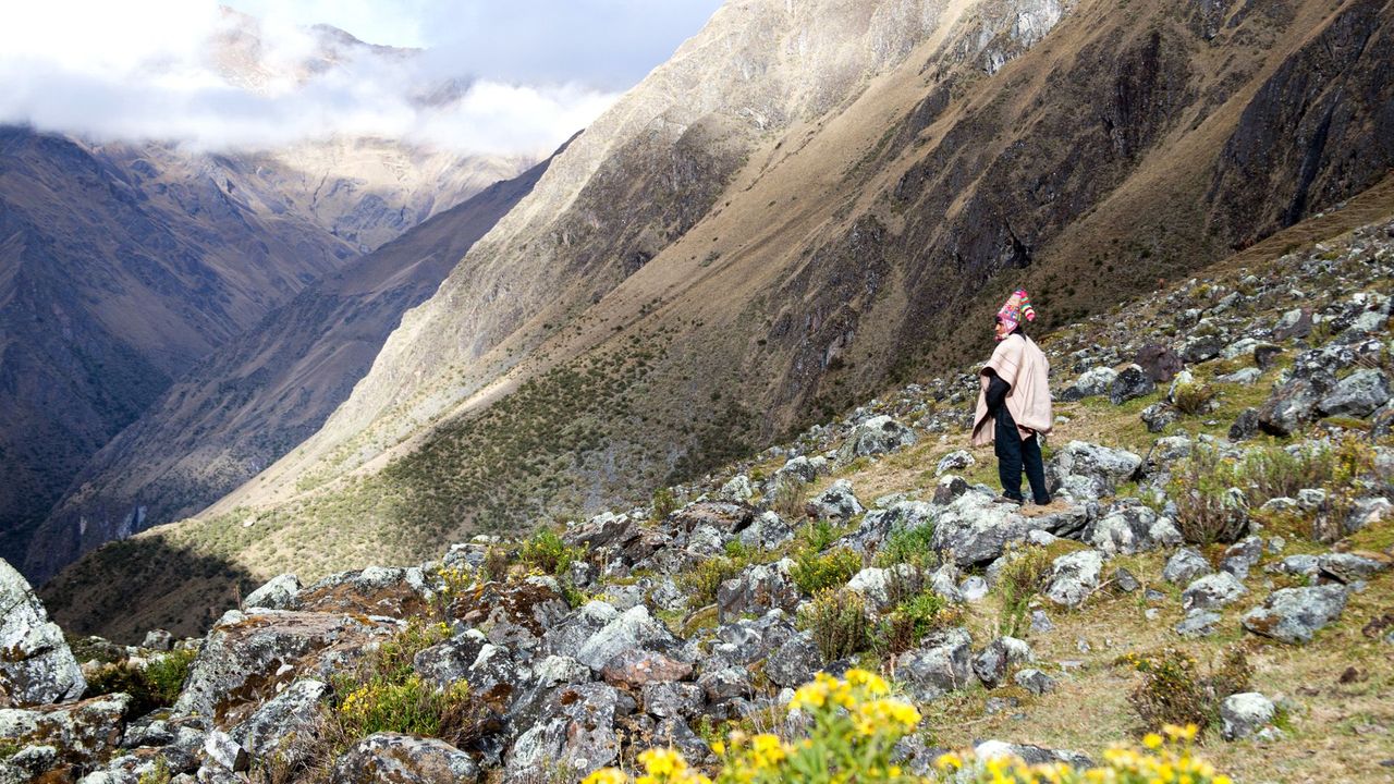 The lesser-known Incan trail