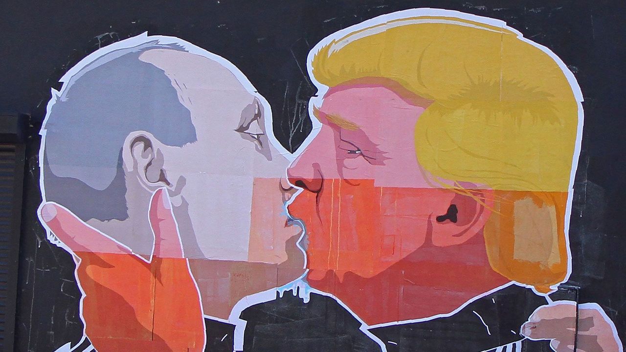 What does the Trump/Putin kiss really mean?