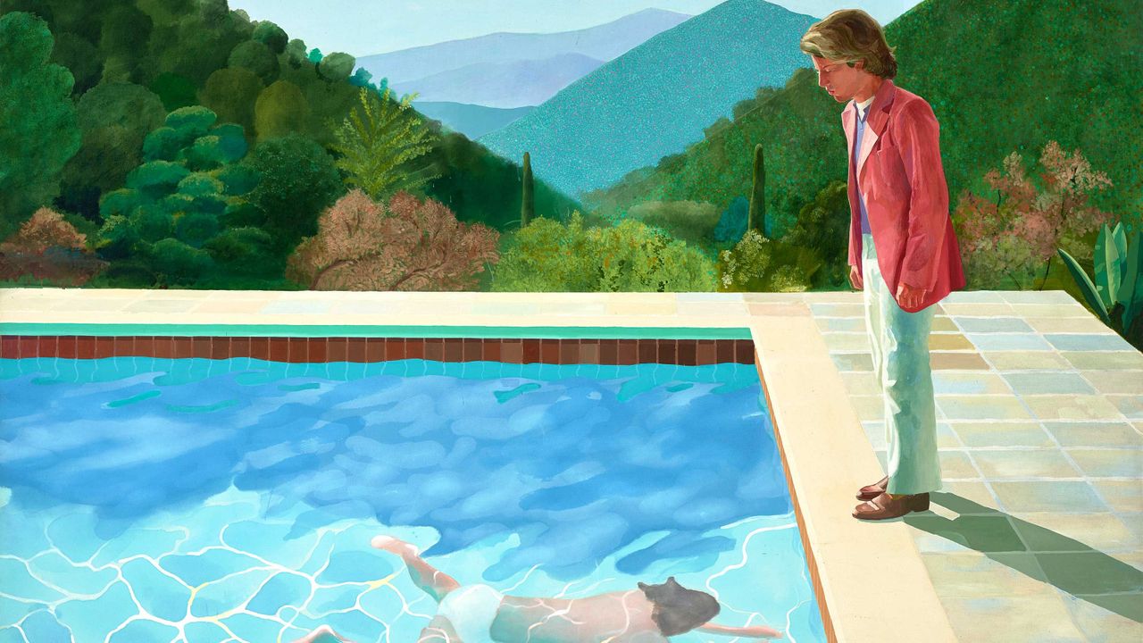 The bewitching allure of Hockneys swimming pools image