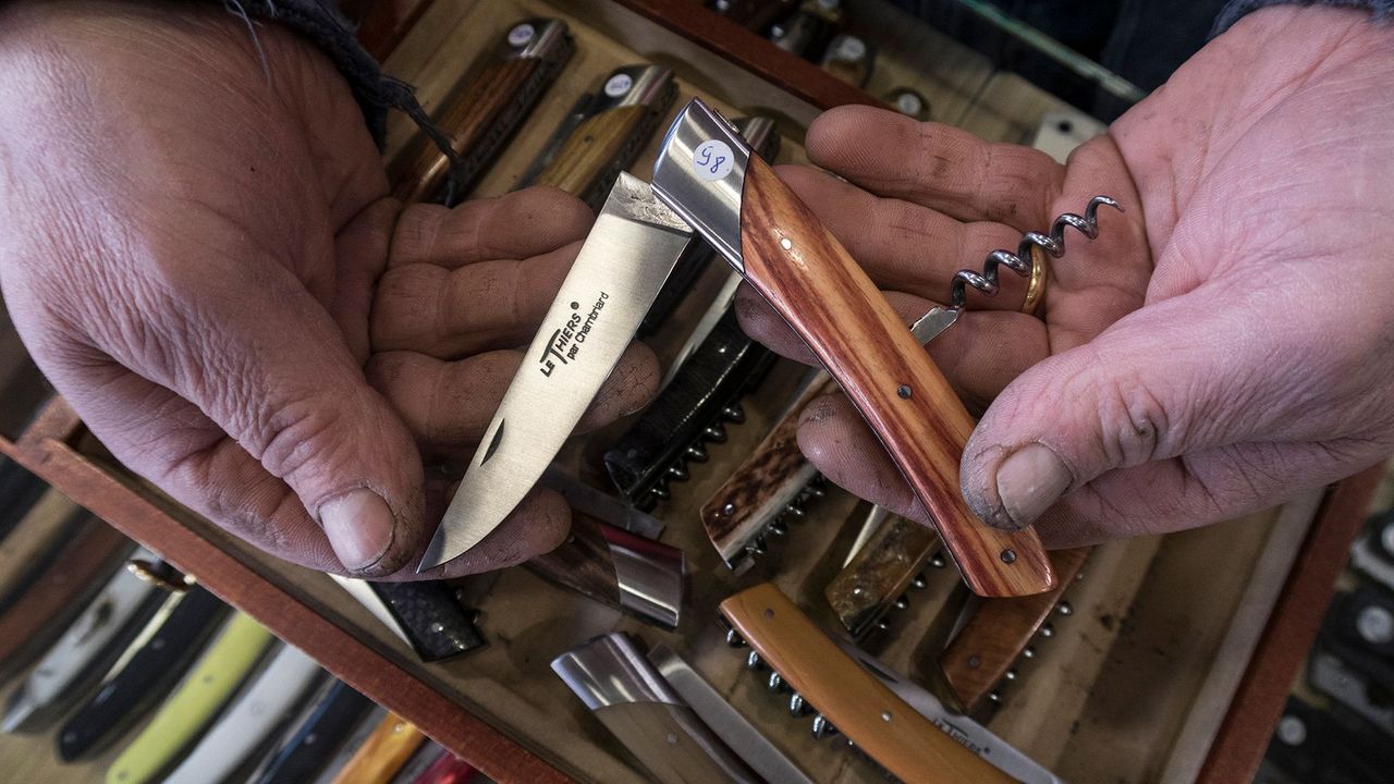 Knifemaking kit -Laguiole corkscrew