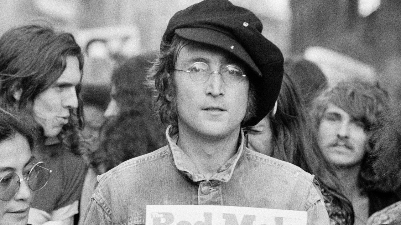 john lennon then and now