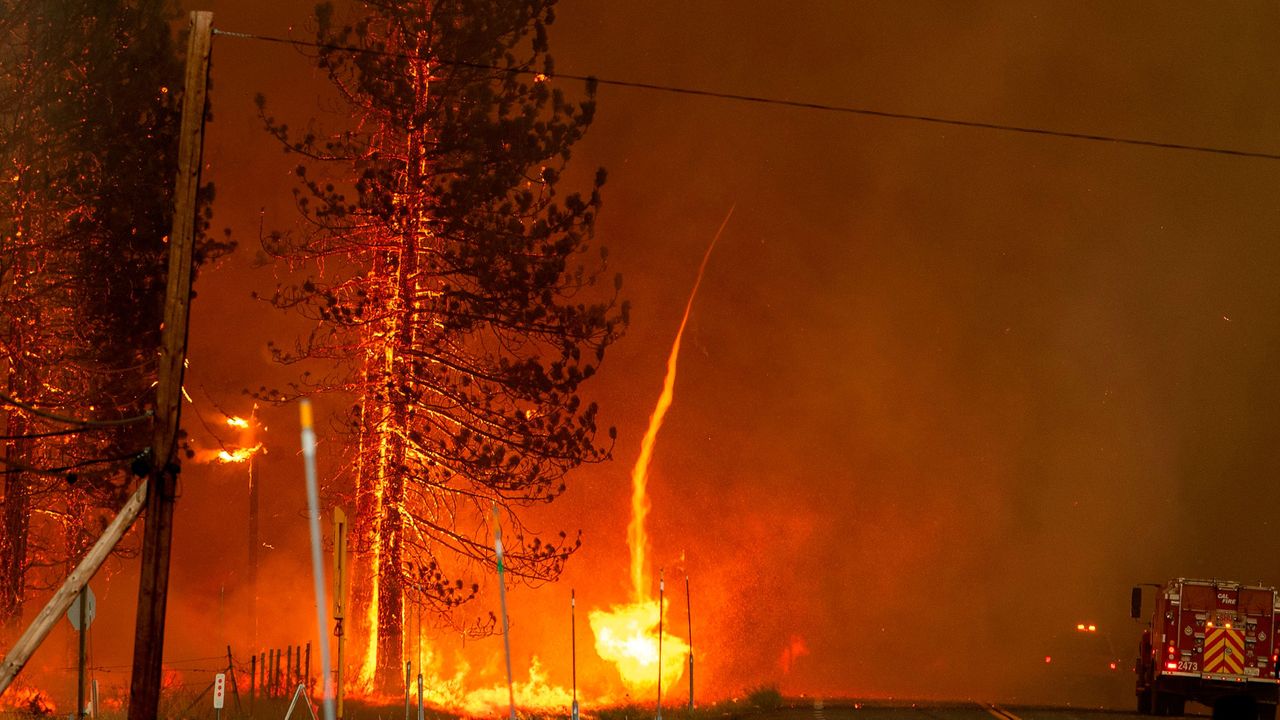 How destructive wildfires create their own weather