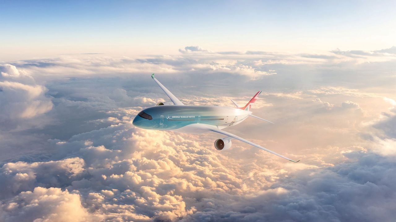 Three Travel Bag With Clouds And Plane Stock Illustration