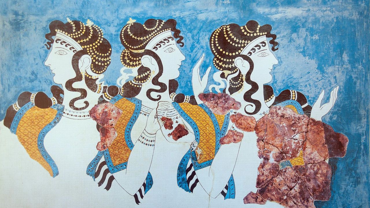 Minoan art, Ancient art, Snake goddess
