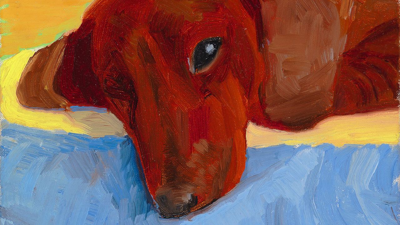 Dog paintings by famous hot sale artists