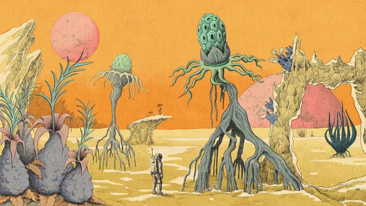 Alien World-Rick and Morty Live Wallpaper 