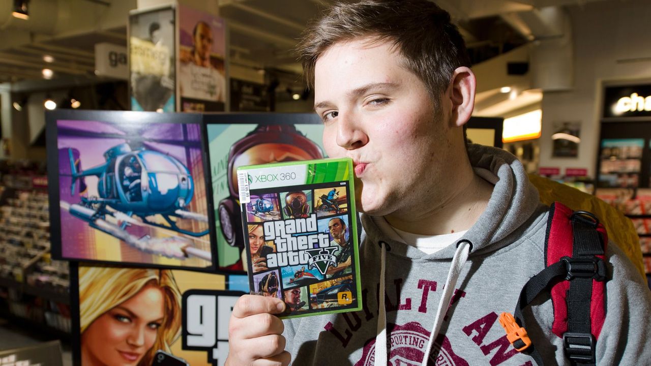 The UK's best-selling Grand Theft Auto games