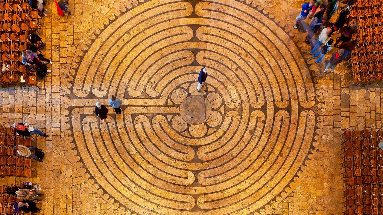 Labyrinth walking: An ancient activity that could help ease anxiety