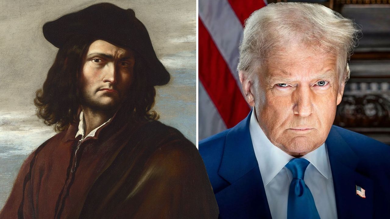 Donald Trump's official portrait: The 17th Century painting that unlocks  this mysterious image