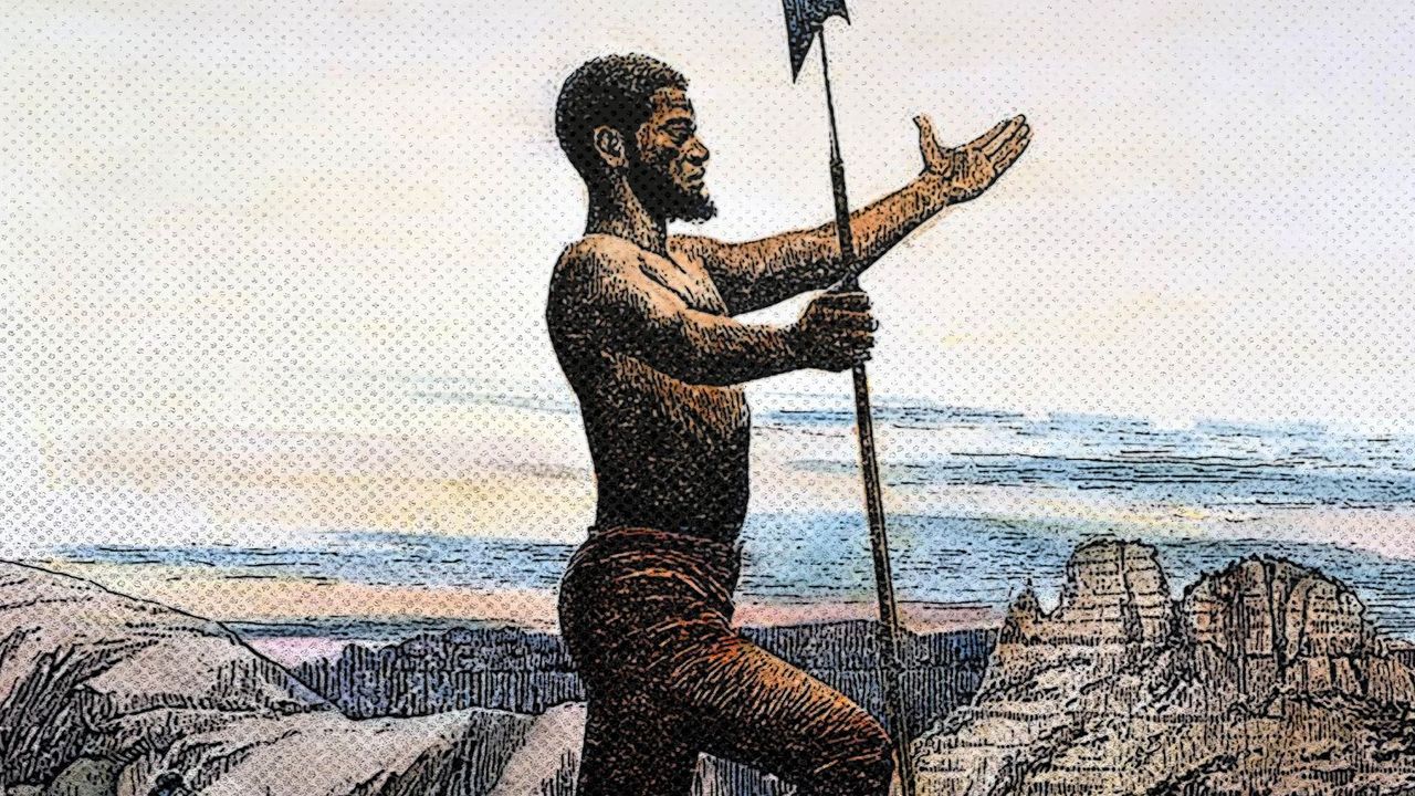 How an enslaved, shipwrecked African became the US's first great