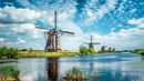 The Dutch hold back the ocean with a system of windmills, canals, dykes and dunes (Credit: Credit: Elena Eliachevitch/Getty Images)