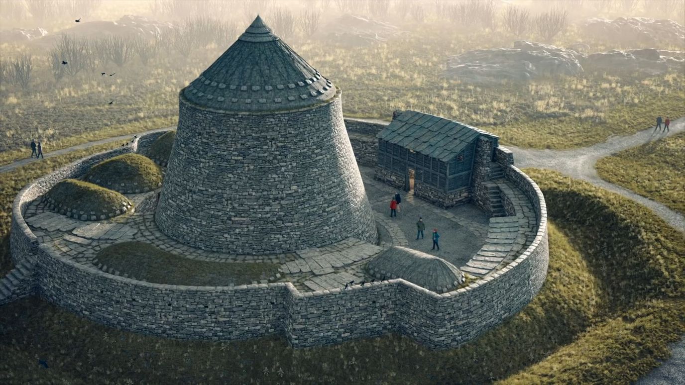 Why the mysterious Scottish broch is making a return - BBC Reel