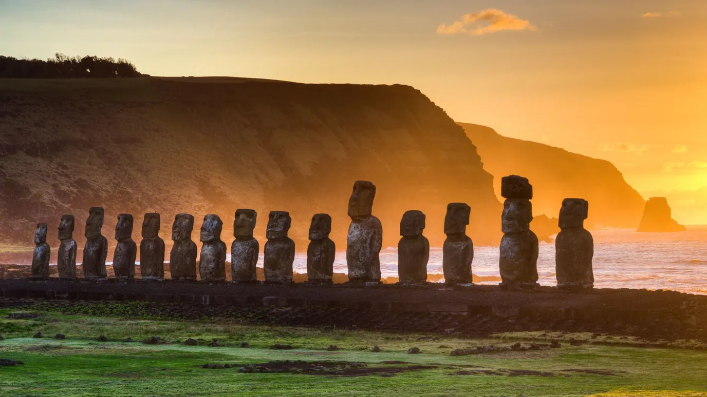 The truth behind the 'walking' statues of Easter Island - BBC Reel