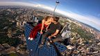 The skyscraper-climbing couple defying death