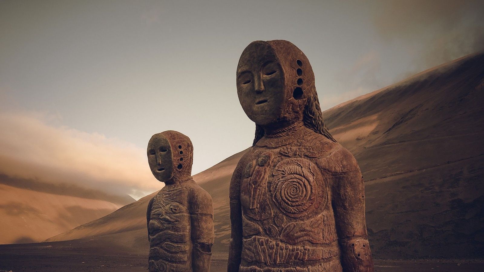 In Chile's Atacama Desert, the driest place on earth, evidence has been found of mummies that pre-date the Egyptians' by 2,000 years (Credit: Sergio Donoso/EyeEm/Getty Images)
