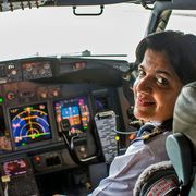 One of India's rare female pilots thumbnail