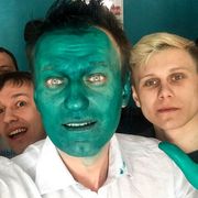 The man with the green face thumbnail