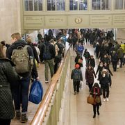 File image of commuters at Grand Central Station, New York thumbnail
