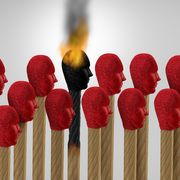 File image of a burning match thumbnail