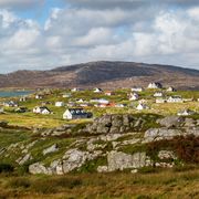 View over the island of Eriskay in the Hebrides thumbnail
