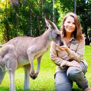 Bindi Irwin kangaroo (Credit: Australia Zoo / Kate Berry) thumbnail