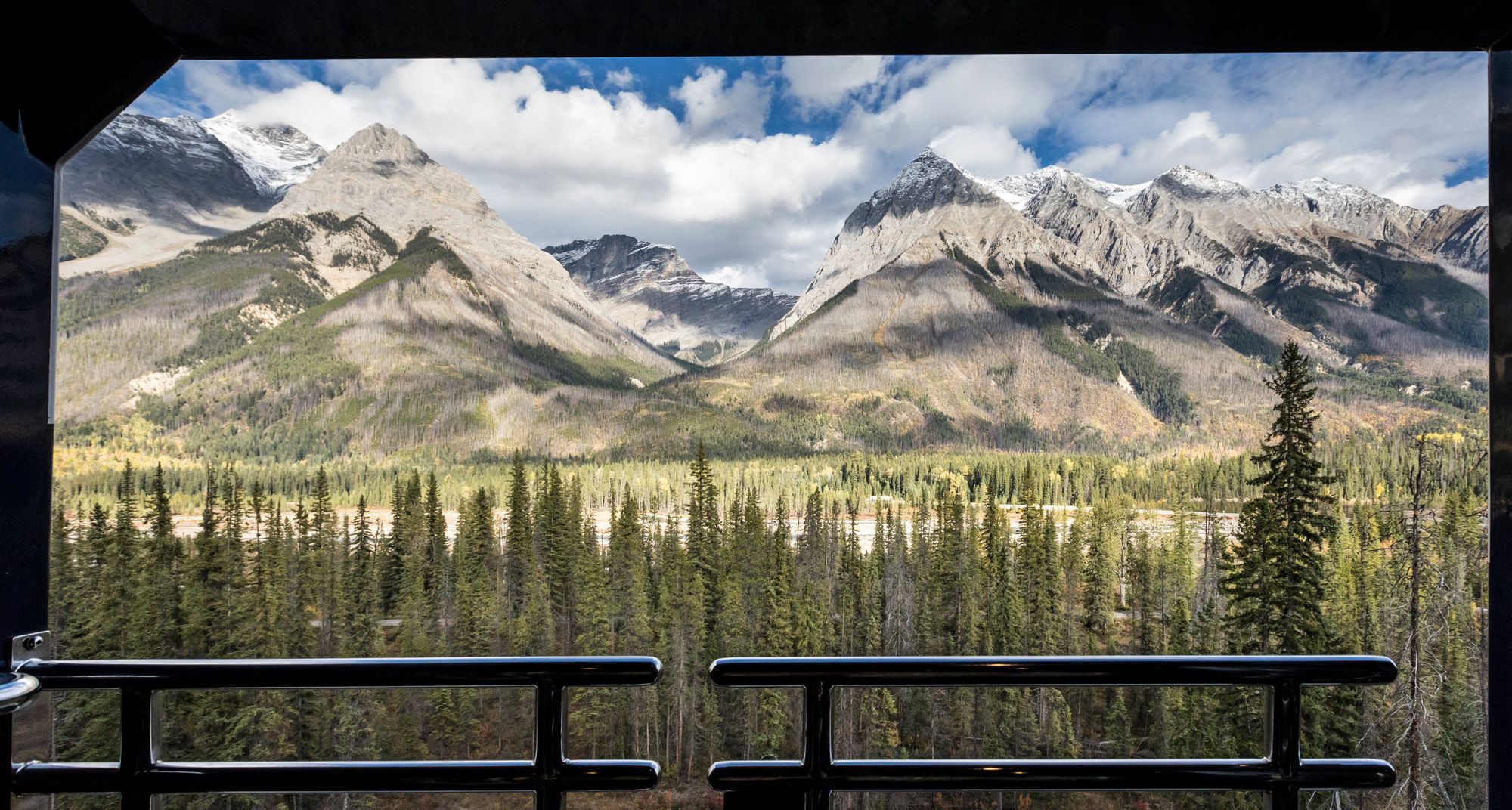 Choose between four rail routes through the Canadian Rockies