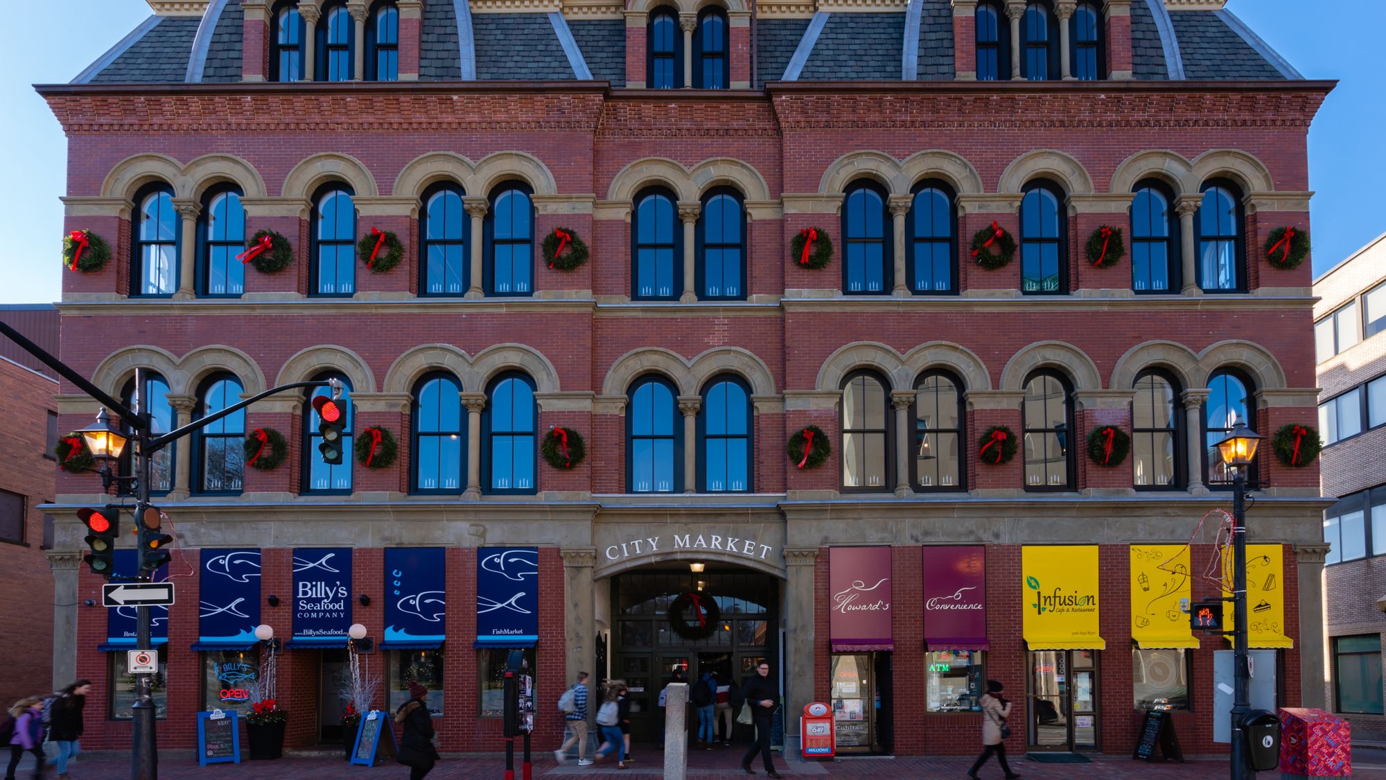 The City Market in Uptown Saint John.