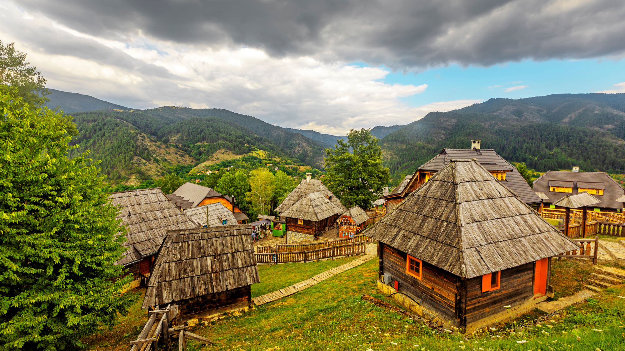 Drvengrad mini village, Serbia.
