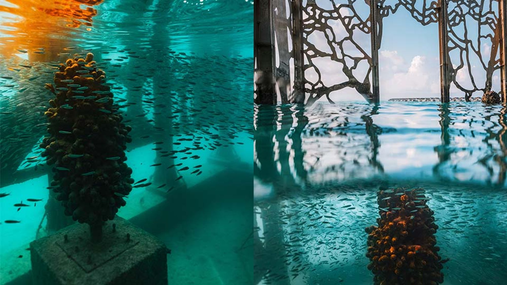 Guests can turn discarded sea nets into bacelets at the resort's Sustainability Guests can turn discarded sea nets into bacelets at the resort's Sustainability