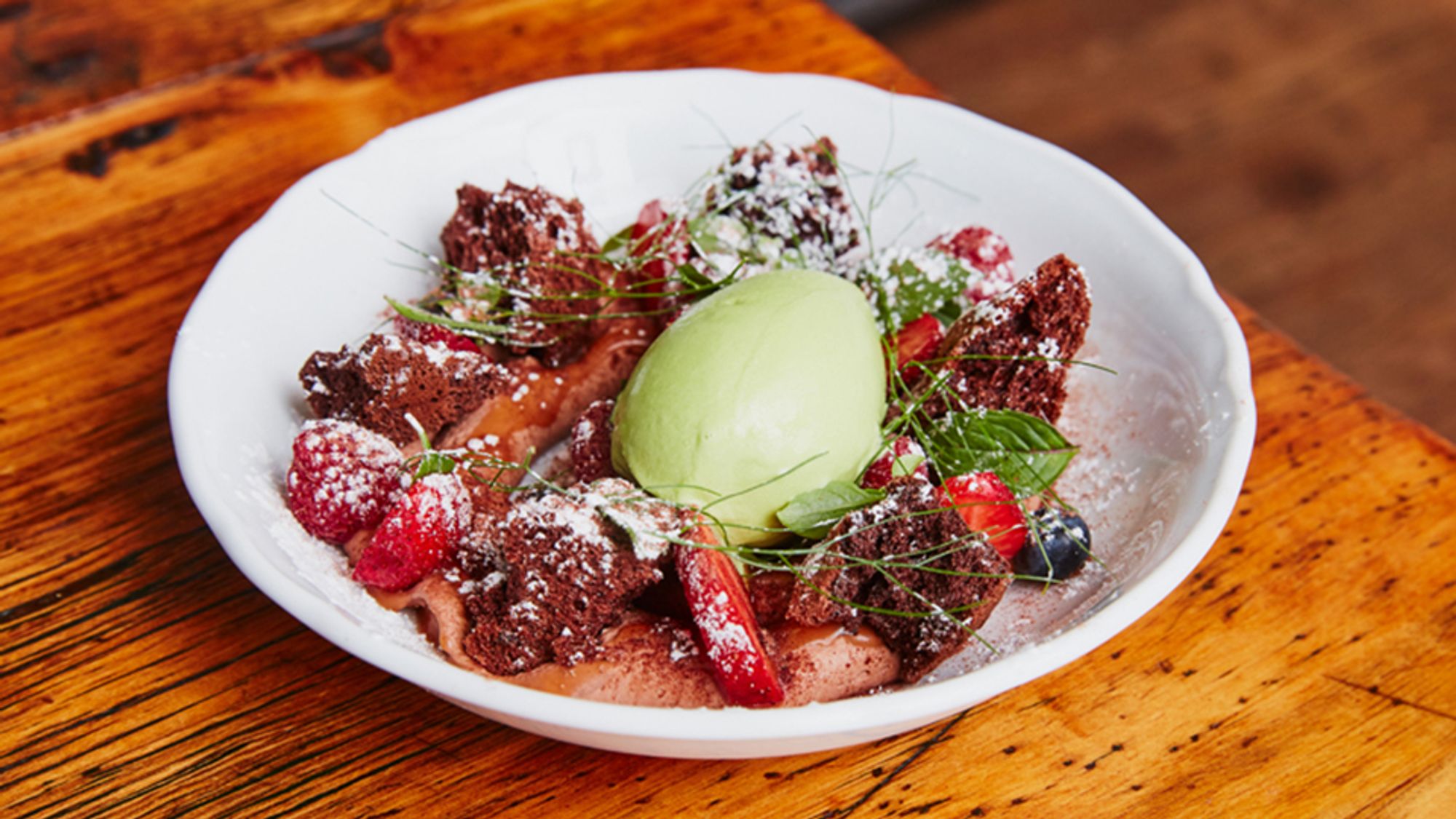 Montreal green gelato