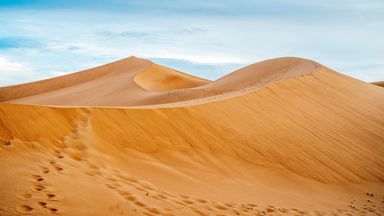 The Nubian Desert is located between the Nile and the Red Sea in the eastern Sahara (Credit: Credit: Eunika Sopotnicka/Getty Images) The Nubian Desert is located between the Nile and the Red Sea in the eastern Sahara (Credit: Credit: Eunika Sopotnicka/Getty Images)