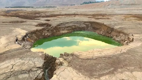 The eerie beauty of dangerous sinkholes