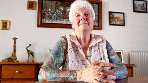 Never tattoo late, says 77-year-old