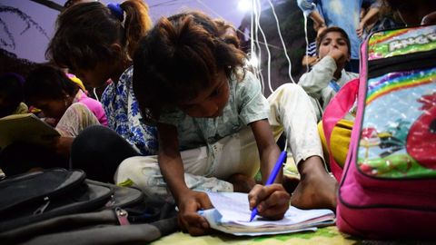 The children who learn after dark