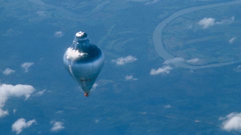 The record-breaking balloon flight