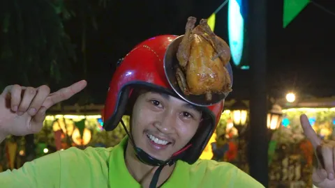The restaurant of flying chickens
