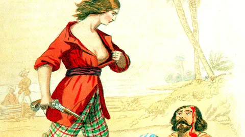 The myth of breast-baring pirates