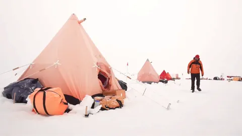 The most remote campsite on Earth