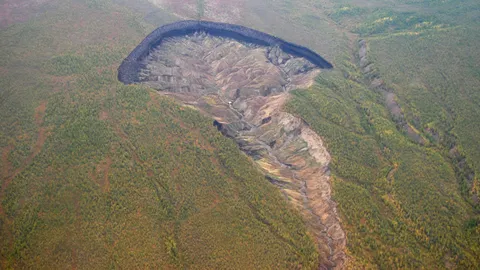 Siberia's growing hole in the ground