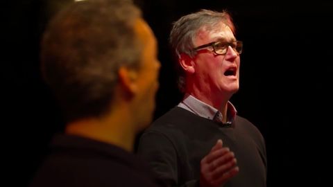 The unlikely duo behind an opera