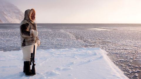 A frozen remote world soon to vanish