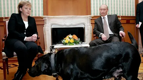 In private with Putin