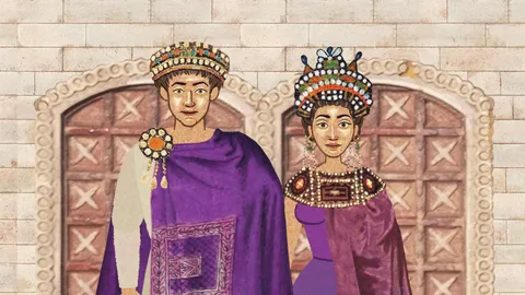 The incredible Byzantine power couple