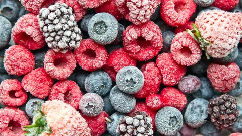 How safe is frozen fruit?